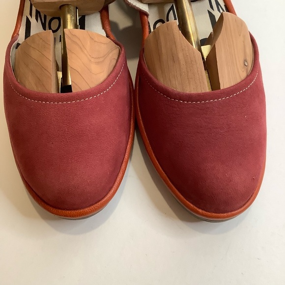 FLY LONDON Rust 'Piat' Platform Wedge Sandals Size 39 - Picture 6 of 13